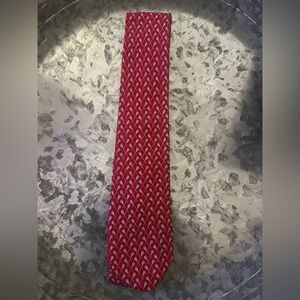 Vineyard Vines LACROSSE  Patterned tie. Red/White. Men’s